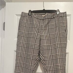 Michael Kors Stylish Black and White Pants
